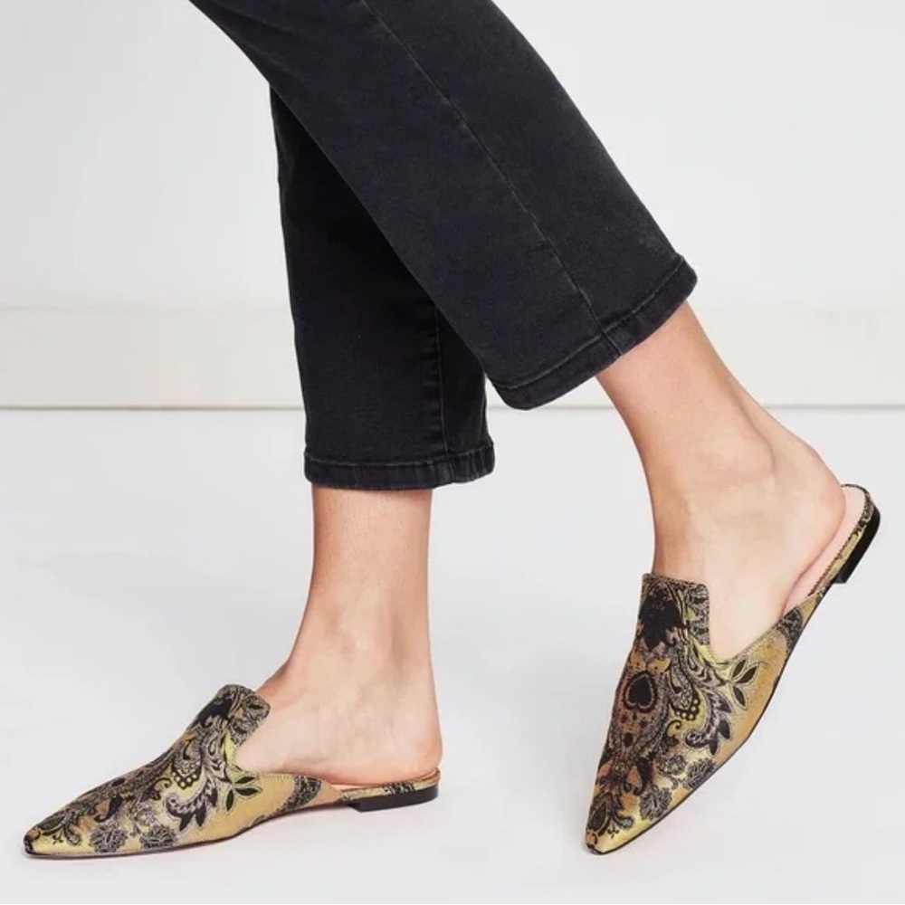 J. Crew Pointy Toe Mules Size 9.5 - Picture 3 of 10